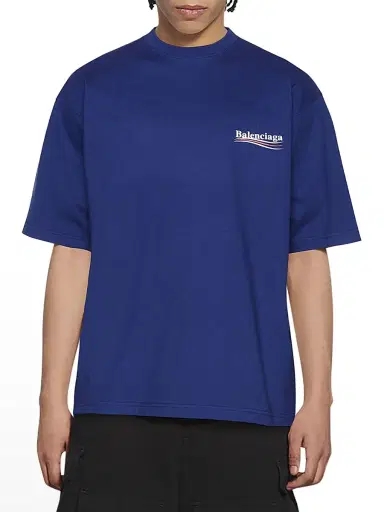 Balenciaga Men's Political Campaign T-shirt Large Fit | Thumbnail 5