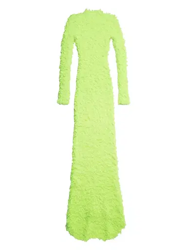 Balenciaga Women's Fluffy Maxi Dress | Thumbnail 2 Balenciaga Women's Fluffy Maxi Dress | Thumbnail 2