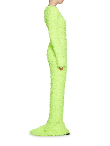 Balenciaga Women's Fluffy Maxi Dress | Thumbnail 5 Balenciaga Women's Fluffy Maxi Dress | Thumbnail 5