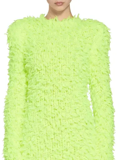 Balenciaga Women's Fluffy Maxi Dress | Thumbnail 6 Balenciaga Women's Fluffy Maxi Dress | Thumbnail 6