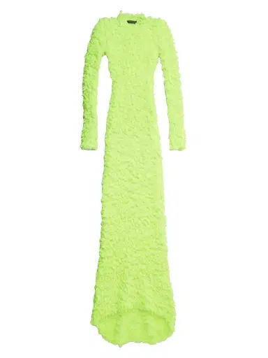 Balenciaga Women's Fluffy Maxi Dress | Thumbnail 1 Balenciaga Women's Fluffy Maxi Dress | Thumbnail 1