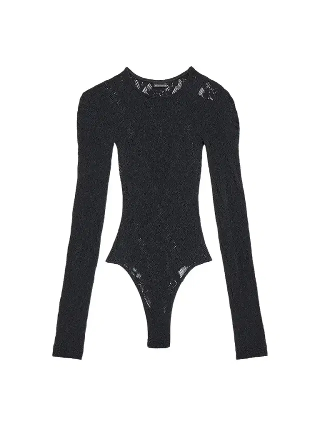 Balenciaga Women's Lace Body Top - Black