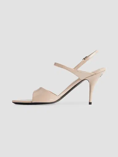 Balenciaga Women's Avenue Bow Heel Sandals - Silver - Size 10 | Thumbnail 3 Balenciaga Women's Avenue Bow Heel Sandals - Silver - Size 10 | Thumbnail 3