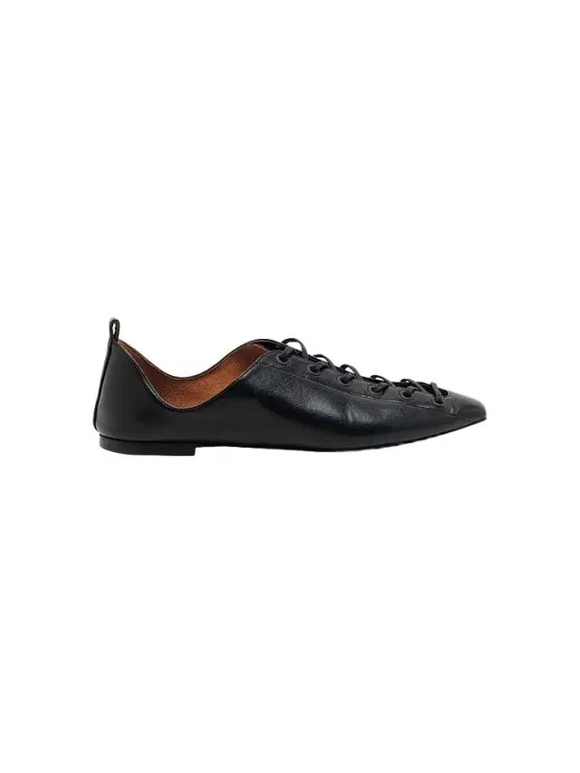 Stella McCartney Women's Terra Laced Alter Mat Ballerina Flats - Black