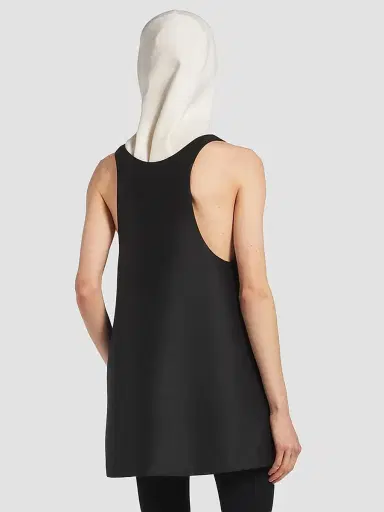 Balenciaga Women's Scooped Mini Dress - Black - Size 6 | Thumbnail 5 Balenciaga Women's Scooped Mini Dress - Black - Size 6 | Thumbnail 5