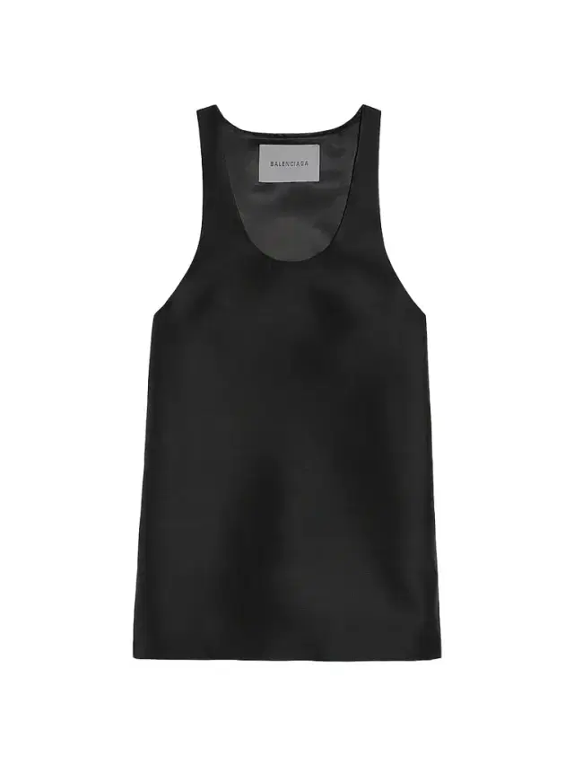 Balenciaga Women's Scooped Mini Dress - Black