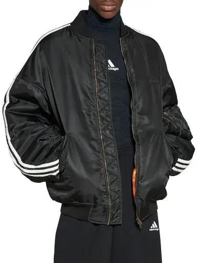 Balenciaga Men's  / Adidas Bomber - Black | Thumbnail 2