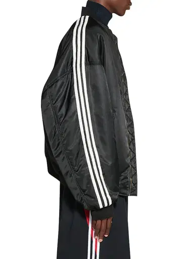 Balenciaga Men's  / Adidas Bomber - Black | Thumbnail 4