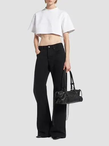 Balenciaga Women's Le City Top Handle East-West Bag | Thumbnail 2