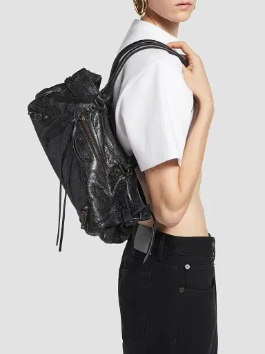 Balenciaga Women's Le City Top Handle East-West Bag | Thumbnail 3