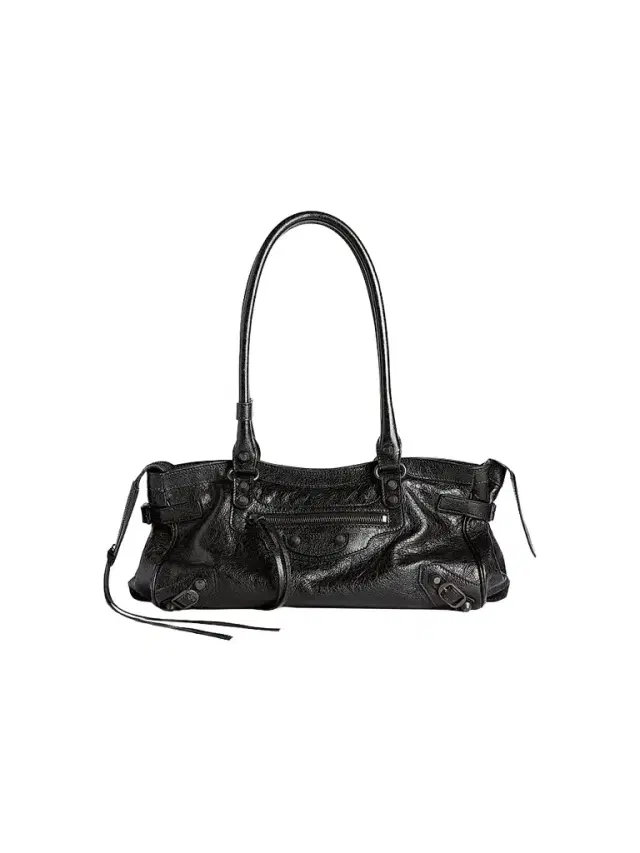 Balenciaga Women's Le City Top Handle East-West Bag - Black