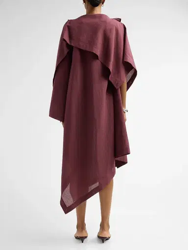 Issey Miyake Women's All Squares Asymmetric Midi Dress | Thumbnail 3 Issey Miyake Women's All Squares Asymmetric Midi Dress | Thumbnail 3