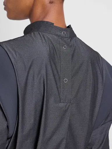 Issey Miyake Women's Mute Shoulder-Insert Top - Charcoal - Size Small | Thumbnail 5