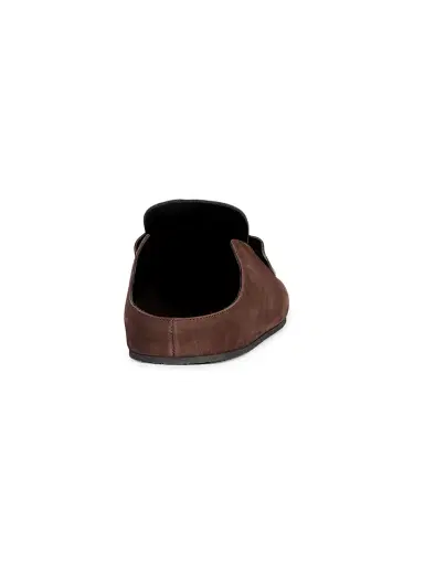 Jacquemus Men's The Mocassin Suede Mules - Dark Brown - Size 9 | Thumbnail 3 Jacquemus Men's The Mocassin Suede Mules - Dark Brown - Size 9 | Thumbnail 3