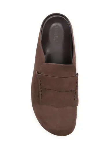 Jacquemus Men's The Mocassin Suede Mules - Dark Brown - Size 9 | Thumbnail 4 Jacquemus Men's The Mocassin Suede Mules - Dark Brown - Size 9 | Thumbnail 4