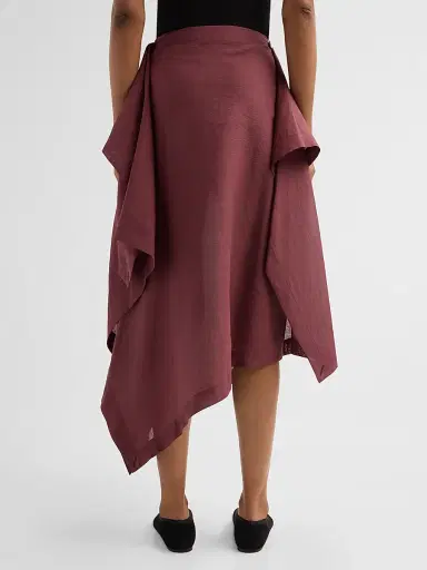 Issey Miyake Women's All Squares Layered Midi Skirt | Thumbnail 3 Issey Miyake Women's All Squares Layered Midi Skirt | Thumbnail 3