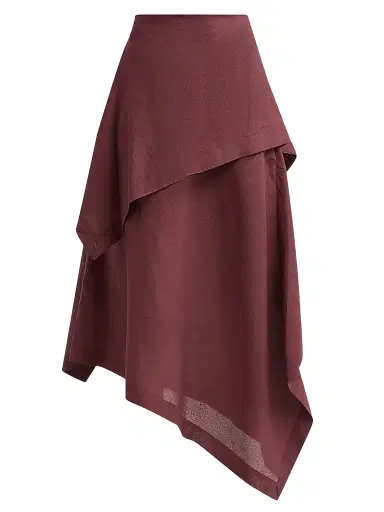 Issey Miyake Women's All Squares Layered Midi Skirt | Thumbnail 1 Issey Miyake Women's All Squares Layered Midi Skirt | Thumbnail 1