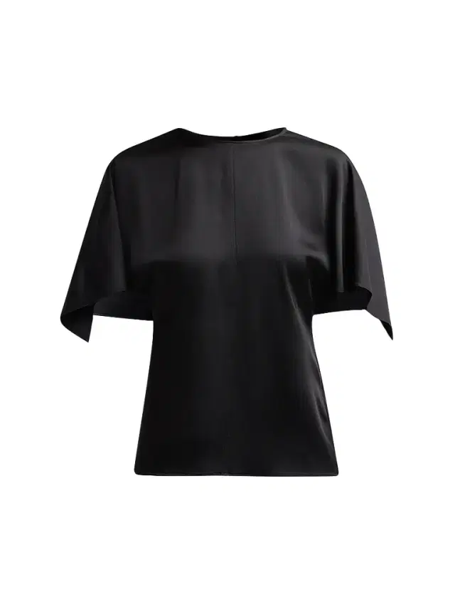 Stella McCartney Women's Handkerchief Satin Top - Black