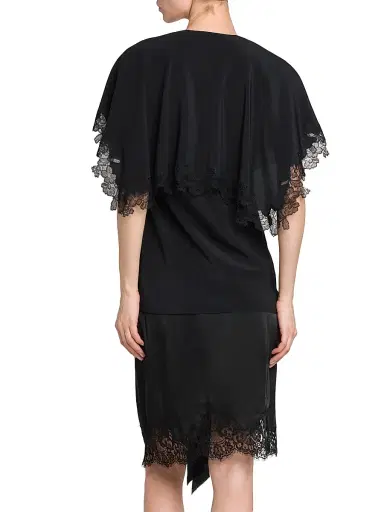 Stella McCartney Women's Lace Detailed Top - Black | Thumbnail 5 Stella McCartney Women's Lace Detailed Top - Black | Thumbnail 5