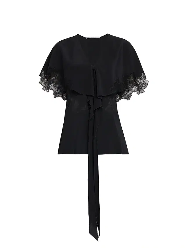 Stella McCartney Women's Lace Detailed Top - Black