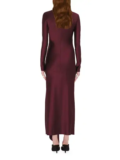 GALVAN LONDON Women's Emilie Tie-Front Maxi-Dress - Oxblood - Size 4 | Thumbnail 3 GALVAN LONDON Women's Emilie Tie-Front Maxi-Dress - Oxblood - Size 4 | Thumbnail 3
