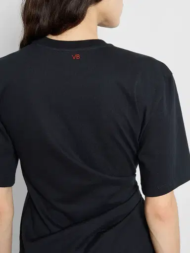 Victoria Beckham Women's Tilly Cotton Crewneck T-Shirt | Thumbnail 5 Victoria Beckham Women's Tilly Cotton Crewneck T-Shirt | Thumbnail 5