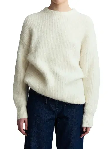 16Arlington Women's Sephia Knit Jumper - Bianco | Thumbnail 5 16Arlington Women's Sephia Knit Jumper - Bianco | Thumbnail 5