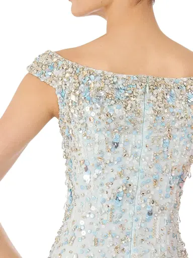 Jenny Packham Women's Jessie Embellished Off-the-Shoulder Gown | Thumbnail 5