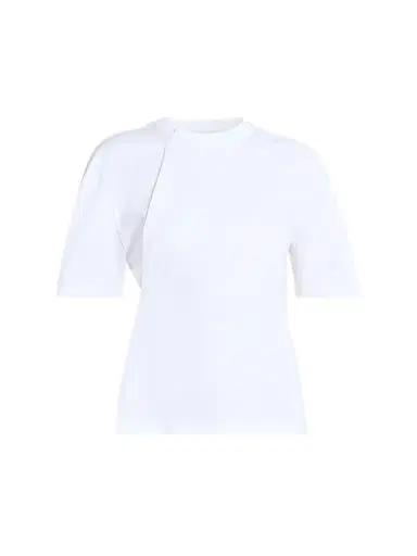 Victoria Beckham Women's Tilly Cotton Crewneck T-Shirt | Thumbnail 1 Victoria Beckham Women's Tilly Cotton Crewneck T-Shirt | Thumbnail 1