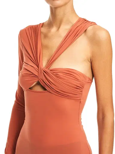 Nensi Dojaka Women's One-Shoulder Top - Autumn Glaze | Thumbnail 4 Nensi Dojaka Women's One-Shoulder Top - Autumn Glaze | Thumbnail 4