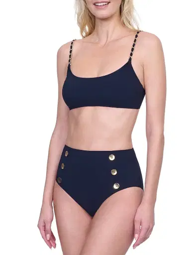 Gottex Swimwear Women's Monte Carlo Bralette Bikini Top - Black - Size 10 | Thumbnail 2 Gottex Swimwear Women's Monte Carlo Bralette Bikini Top - Black - Size 10 | Thumbnail 2