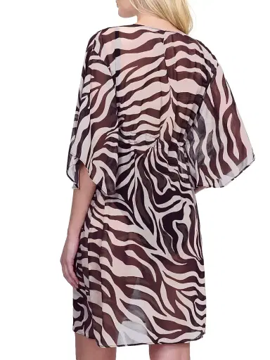 Gottex Swimwear Women's Wildest Dream Printed Cover-Up - Brown Multi - Size Small | Thumbnail 2 Gottex Swimwear Women's Wildest Dream Printed Cover-Up - Brown Multi - Size Small | Thumbnail 2
