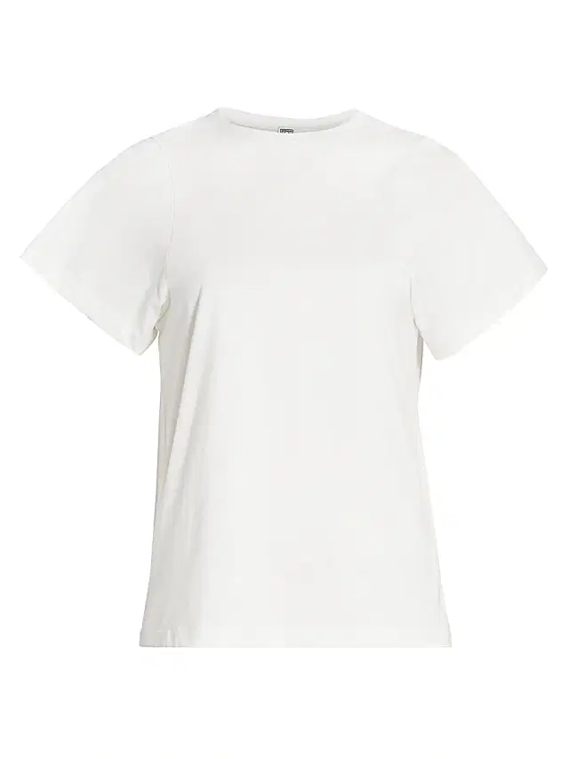 Toteme Women's Curved Seam T-Shirt - Off White