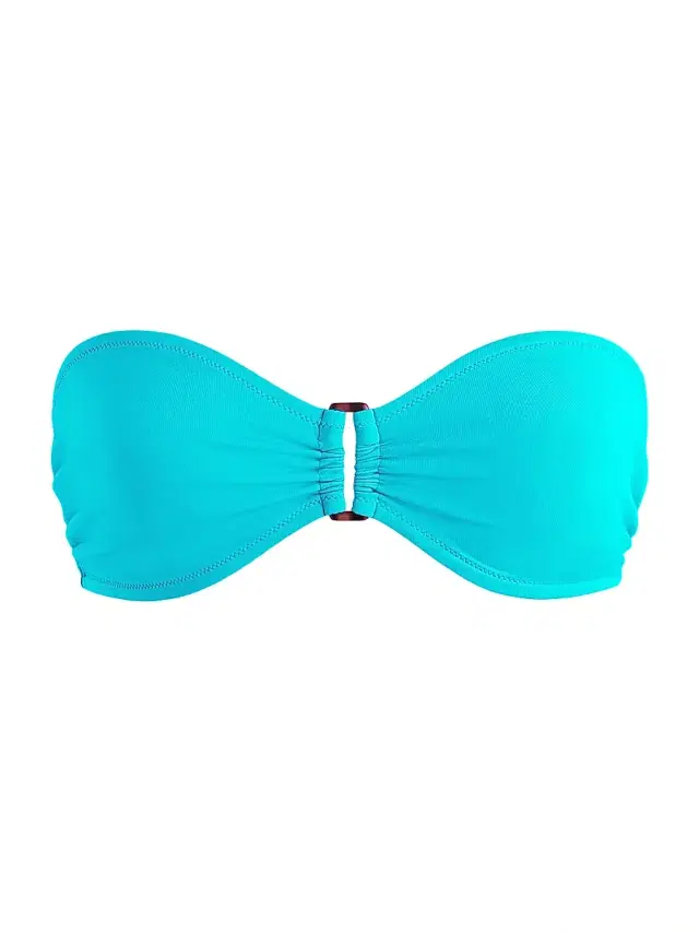 Vilebrequin Women's Bandeau Bikini Top - Vert Disco