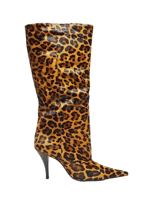 Schutz Women's Rudy Printed Calf Hair Boots - Leopard