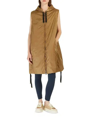 Max Mara Women's Water Repellent Canvas Gilet | Thumbnail 4 Max Mara Women's Water Repellent Canvas Gilet | Thumbnail 4
