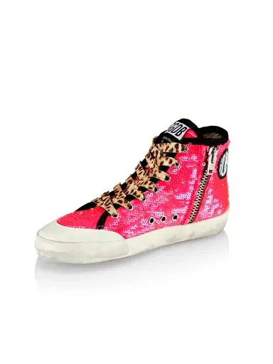 Golden Goose Girl's Baby Girl's, Little Girl's & Girl's Francy Penstar Sequin High-Top Sneakers | Thumbnail 3