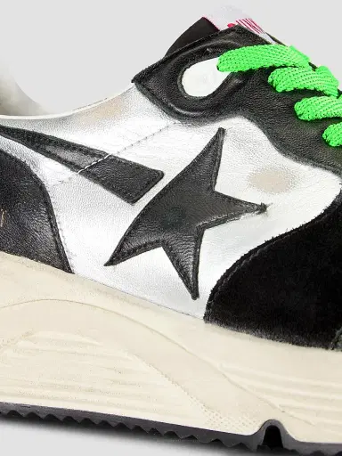 Golden Goose Men's Running Sole Sneakers - Black | Thumbnail 6