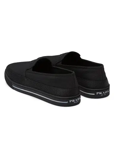 Prada Men's Re-Nylon Slip-On Loafers | Thumbnail 3