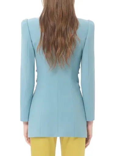 Valentino Garavani Women's Crispy Light Wool Jacket | Thumbnail 4