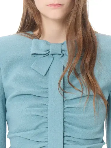Valentino Garavani Women's Crispy Light Wool Jacket | Thumbnail 5