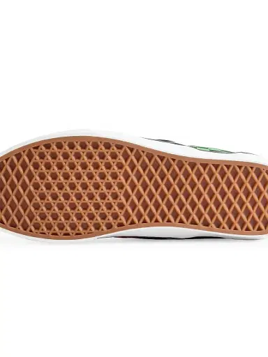 Valentino Garavani Men's and Vans Slip-On Sneakers with Checkerboard and Tropical Print - Black Red Green - Size 6 | Thumbnail 7 Valentino Garavani Men's and Vans Slip-On Sneakers with Checkerboard and Tropical Print - Black Red Green - Size 6 | Thumbnail 7
