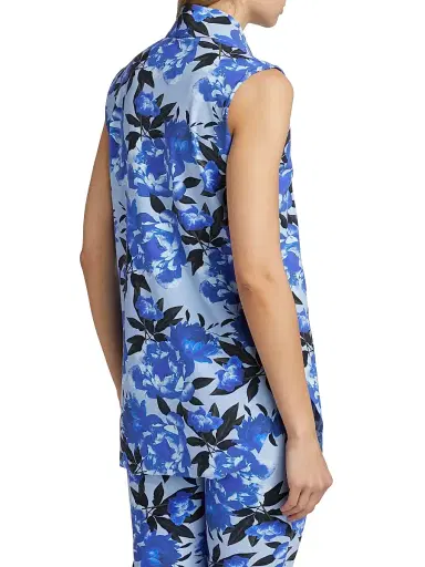 Chiara Boni La Petite Robe Women's Atena Printed Sleeveless Top | Thumbnail 5
