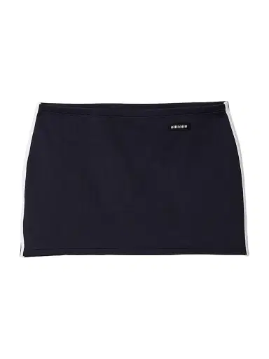 Miu Miu Women's Technical Yarn Miniskirt - Blue - Size 8 | Thumbnail 1