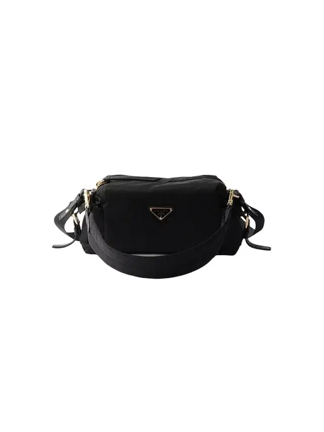 Prada Women's Explore  Re-Nylon and Leather Shoulder Bag - Black