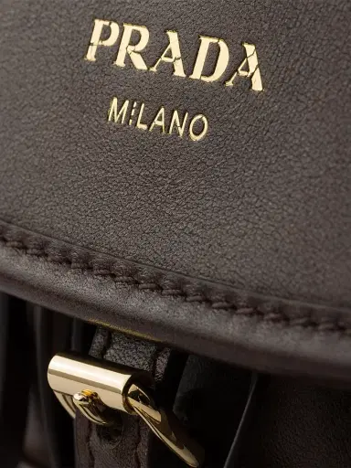 Prada Women's Corsaire Aged Leather Mini Shoulder Bag | Thumbnail 4 Prada Women's Corsaire Aged Leather Mini Shoulder Bag | Thumbnail 4