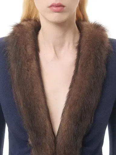 Valentino Garavani Women's Wool Crepe Jacket | Thumbnail 5 Valentino Garavani Women's Wool Crepe Jacket | Thumbnail 5
