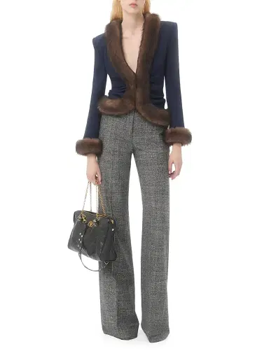 Valentino Garavani Women's Wool Crepe Jacket | Thumbnail 7 Valentino Garavani Women's Wool Crepe Jacket | Thumbnail 7