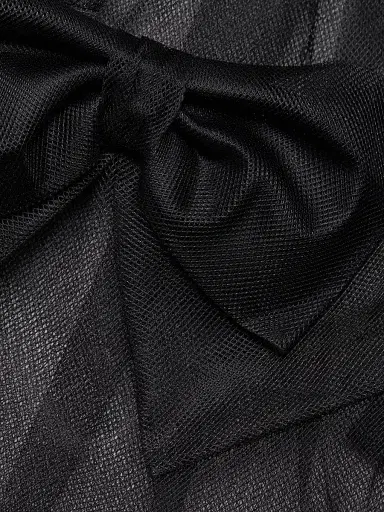 Maison Margiela Women's Mesh Bow Back Midi-Dress | Thumbnail 7 Maison Margiela Women's Mesh Bow Back Midi-Dress | Thumbnail 7