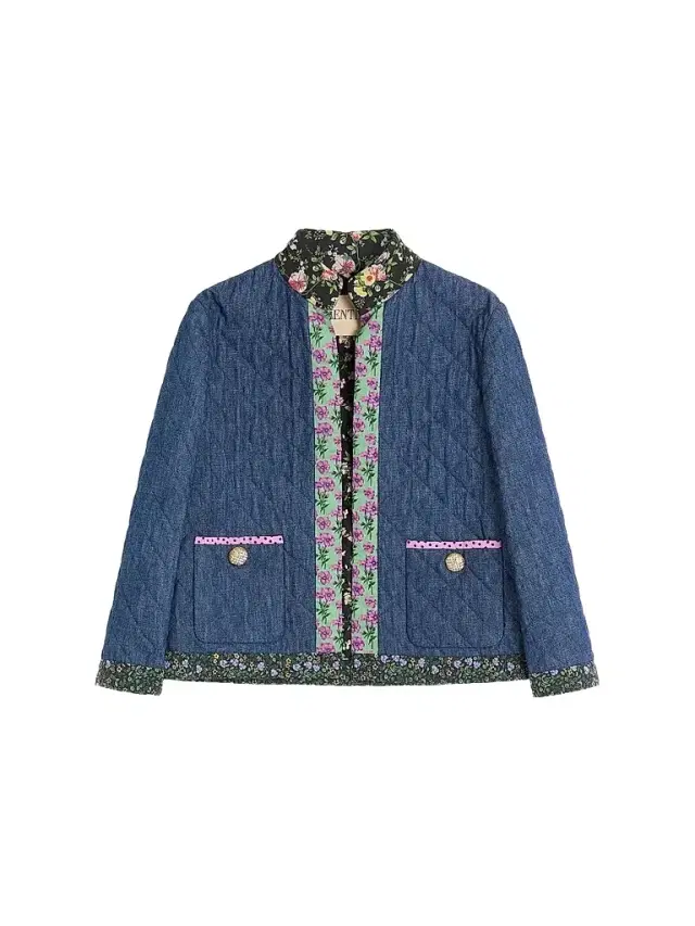Valentino Garavani Women's Chambray Denim Jacket - Blue